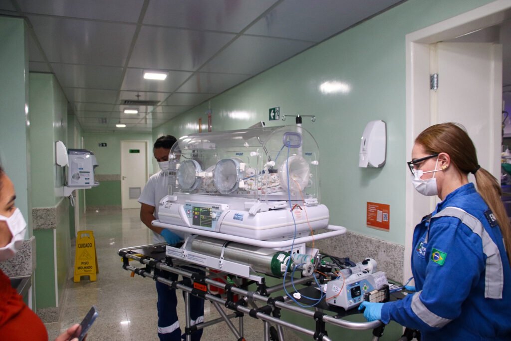 Saúde Da Paraíba Realiza Transferência Terrestre De Recém Nascida Com Cardiopatia Internada Em Hospital De Pernambuco